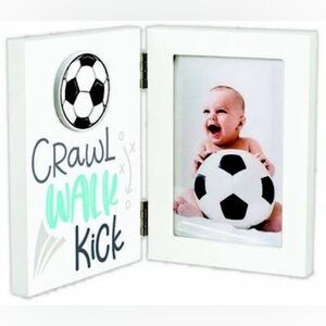 Malden Soccer Themed Photo Frame: Crawl, Walk, Kick